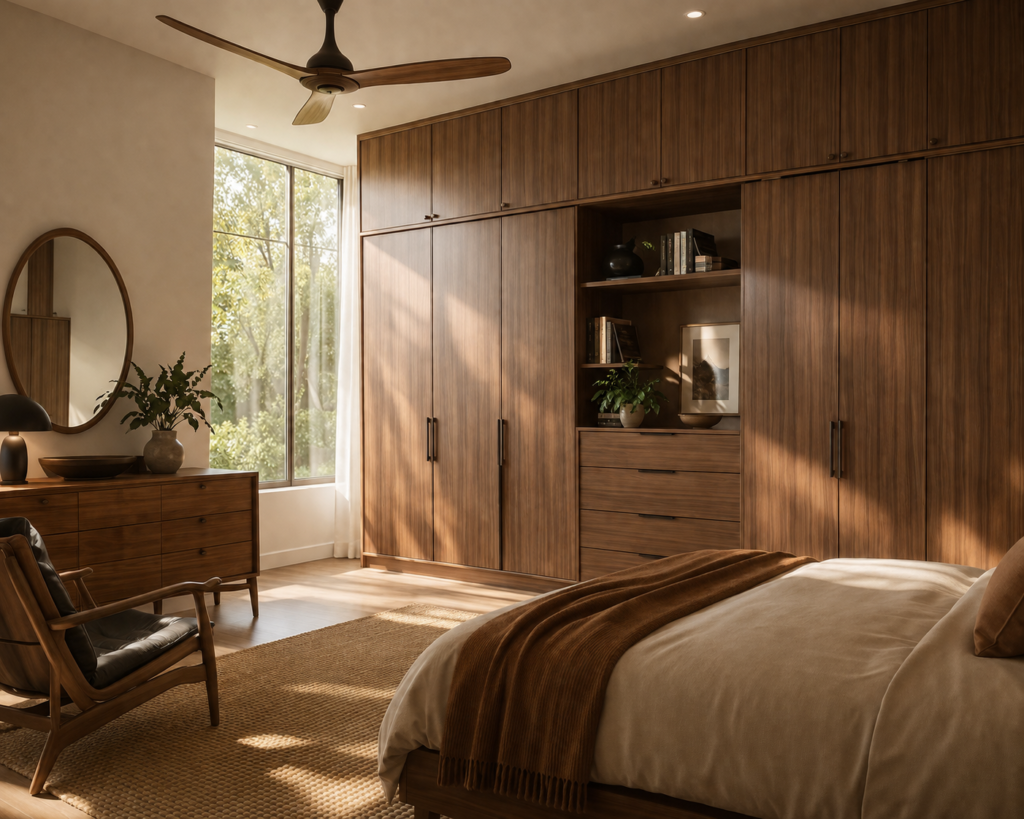 Bedroom cupboard with loft storage for extra space in Kurnool